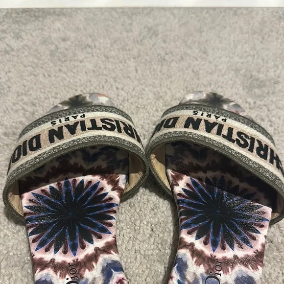 Dior Multicolor Slide Sandals - Picture 11 of 11